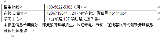 宁波市初级日语培训 日语培训时间及报名学费